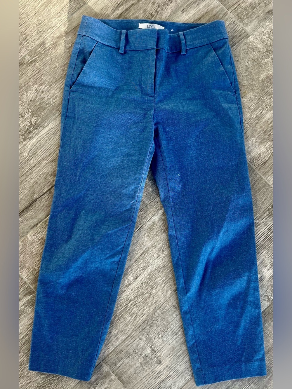 LOFT Women’s Cropped Blue  Pants